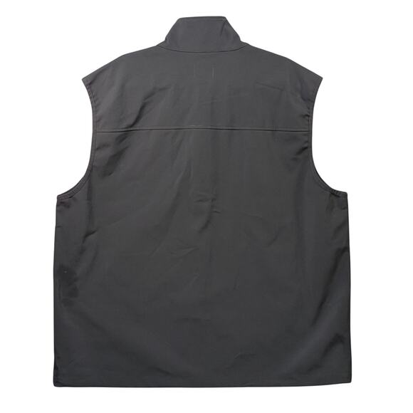 St John’s Bay Men’s XXL Gray Full Zip Vest Fleece Lined Casual - Picture 3 of 8